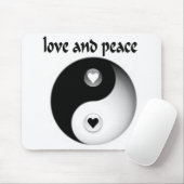 愛と平和 マウスパッド (マウス)