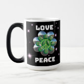 愛と平和 モーフィングマグカップ (左)