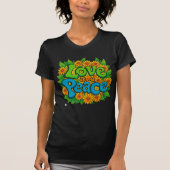 愛と平和 Tシャツ (正面)