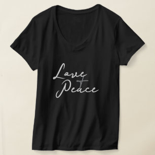 愛と平和Tシャツ Tシャツ