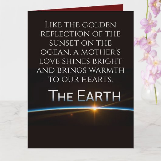 愛と幸せに満ちた母の日を過ごしてね カード (蘭)