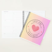 愛と幸福のノート プランナー手帳 (ディスプレー)