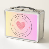 愛と幸福のメタルランチボックス メタルランチボックス (正面)