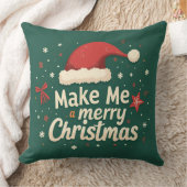 愛と幸福を伝えるクリスマスクッション クッション (ブランケット)