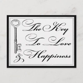 愛と幸福鍵アドバイス結婚のカップル アドバイスカード