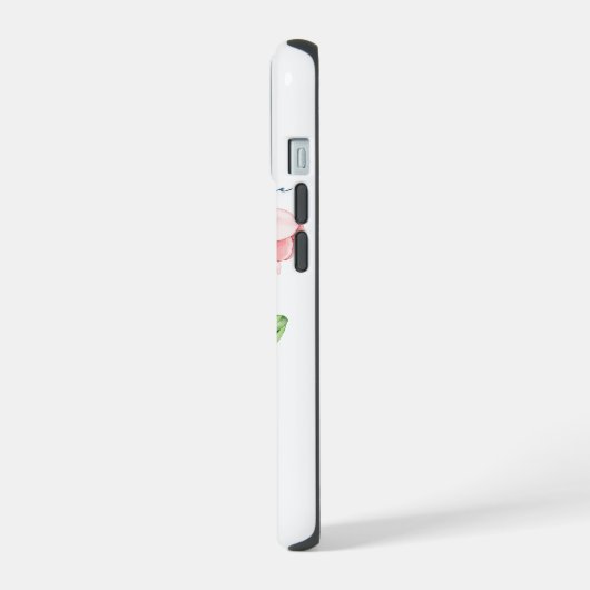 愛と幸福 iPhone 15ケース (左側面)
