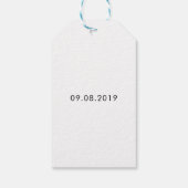 愛と彼女を紹介してくれてありがとう，ブライダル ギフトタグ (裏面)