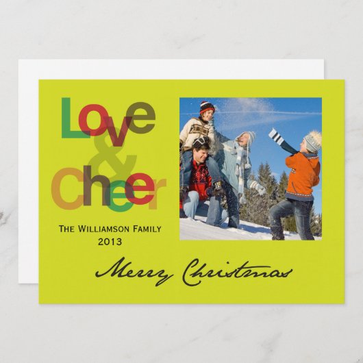 愛と応援 (正面/裏面)