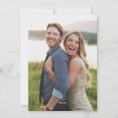 愛と応援 |ホリデーフォトカード シーズンカード (裏面)