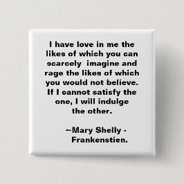 愛と怒り 缶バッジ