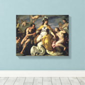 愛と悪徳が裁きを失う キャンバスプリント (インサイチュ (ウッドフロア))