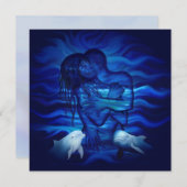 愛と情熱の行動 – イルカのペアとペア (正面/裏面)