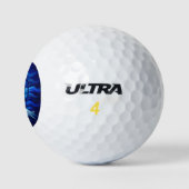 愛と情熱の行動 – イルカのペアとペア ゴルフボール (ロゴ)