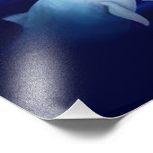 愛と情熱の行動 – イルカのペアとペア フォトプリント            (角)