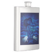 愛と情熱の行動 – イルカのペアとペア フラスク (右)