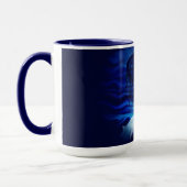 愛と情熱の行動 – イルカのペアとペア マグカップ (左)