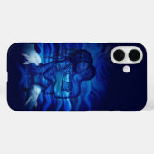 愛と情熱の行動 – イルカのペアとペア Case-Mate iPhoneケース (裏面 (横))