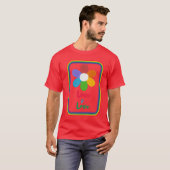 愛と愛のギフト Tシャツ (正面フル)