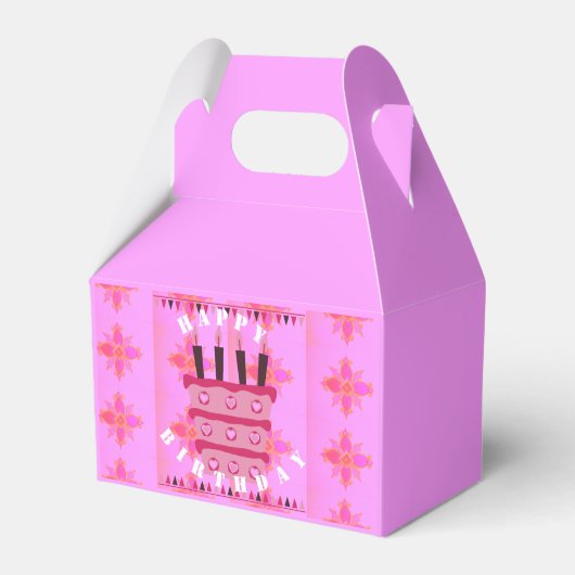 愛と愛のハッピーバースデー&もっと フェイバーボックス (正面サイド)