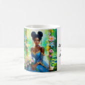 愛と愛を思い出す全気に口- コーヒーマグカップ (中央)