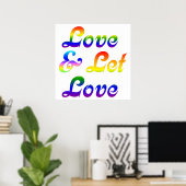 愛と愛を許せ ポスター (ホームオフィス)