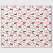 愛と愛情 ラッピングペーパー (フラット)