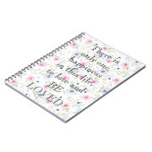 愛と愛絵を描のパック引用文ノート ノートブック (左側)