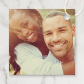 愛と感謝していのモダンモノグラムの写真 フェイバータグ (裏面)