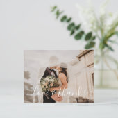 愛と感謝していの写真ありがとう ポストカード (スタンド正面)