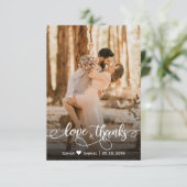 愛と感謝していの写真サンキューカード サンキューカード (スタンド正面)