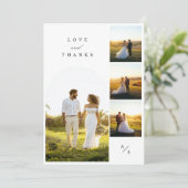 愛と感謝していの写真サンキューカード サンキューカード (スタンド正面)