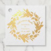 愛と感謝していの結婚記念で フェイバータグ (正面)