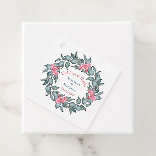 愛と感謝していの結婚記念で フェイバータグ (インサイチュ)