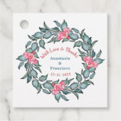 愛と感謝していの結婚記念で フェイバータグ (正面)