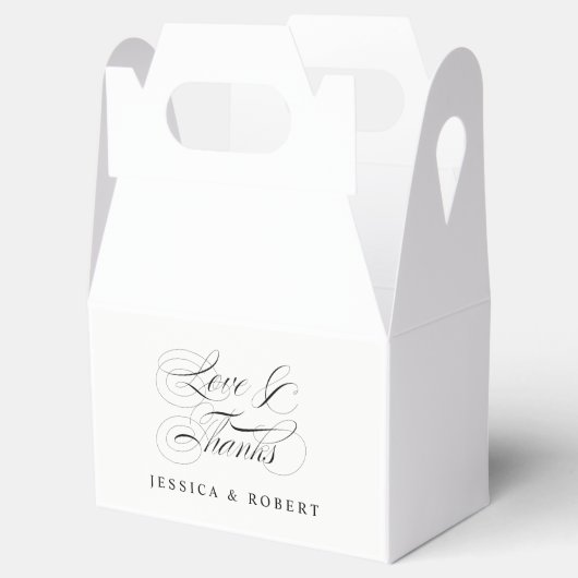 愛と感謝していスエレガントク結婚ト フェイバーボックス (オープン)