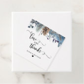 愛と感謝していダスティ素朴ブルーフローラ フェイバータグ (インサイチュ)