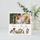 愛と感謝していハート4 Photo Collage結婚's (スタンド正面)