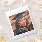 愛と感謝していパーソナライズされたカスタム写真グラード フェイバーバッグ (クリップ留めされた状態)