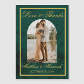 愛と感謝してい写真の結婚好意に感謝 (正面)