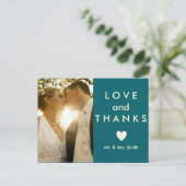 愛と感謝してい感謝 ポストカード (スタンド正面)