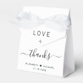 愛と感謝してい結婚の フェイバーボックス (正面サイド)