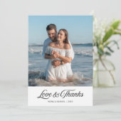 愛と感謝してい誕生日カップルGreetingCard シーズンカード (スタンド正面)