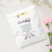 愛と感謝してい野球のパ結婚ーティのバッグ フェイバーバッグ (封をした状態)