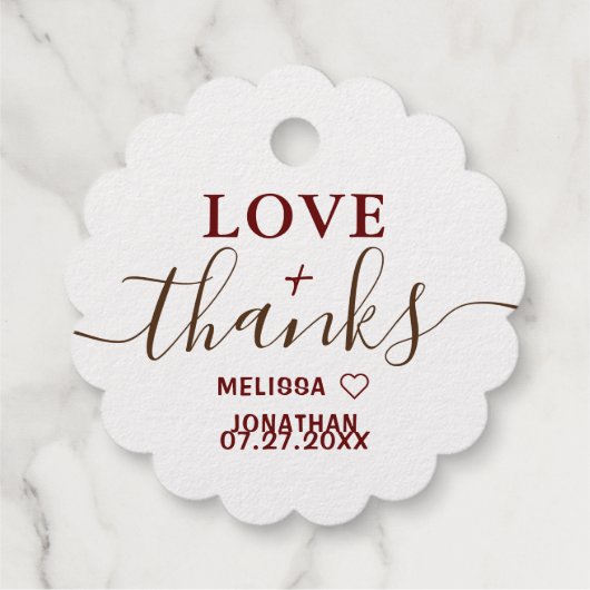 愛と感謝してい金素朴箔ひまわり結婚の フェイバータグ (裏面)