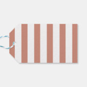 愛と感謝してい-バラ金ゴールド結婚式の引き出物ラベル ギフトタグ (裏面横)