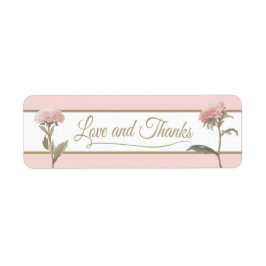 愛と感謝してい ラベル