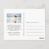 愛と感謝してい |結婚さんの写真 ポストカード (裏面)