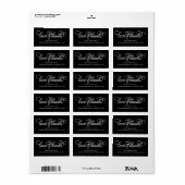 愛と感謝してい |背景カスタムの色 ラベル (フルシート)