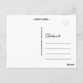 愛と感謝してい | THANK 結婚 YOU POST CARD ポストカード (裏面)