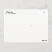 愛と感謝のウェディングサンクス ポストカード (裏面)